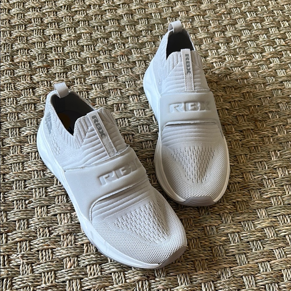 RBX White Slip-On Athletic Shoes